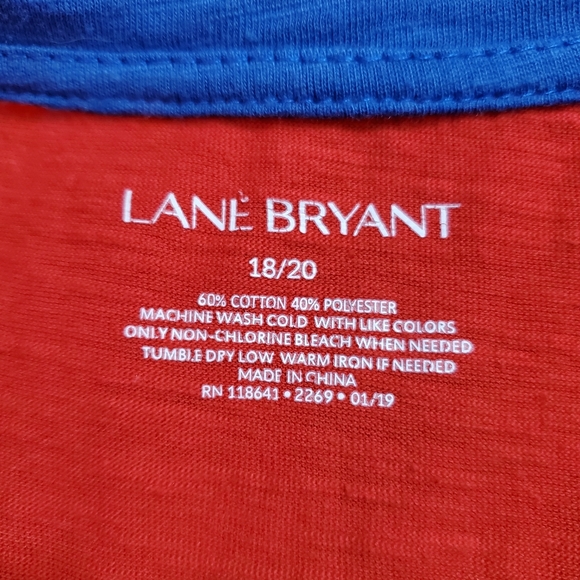 Lane Bryant "American Dream" Top - Picture 8 of 9